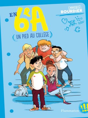 cover image of En 6e a (Tome 1)--Un pied au collège